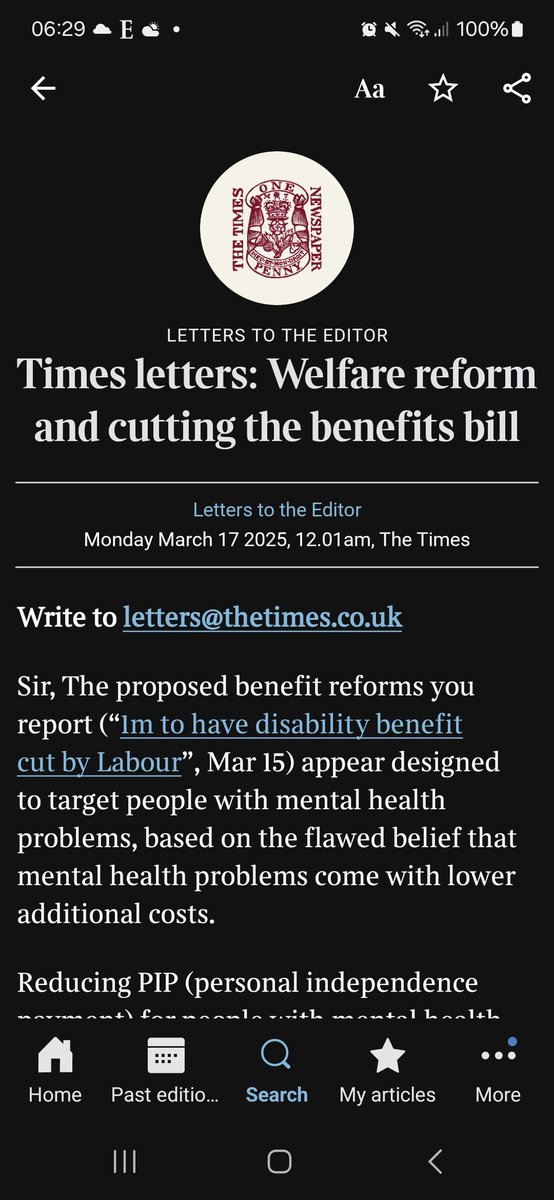 RehemaFig's tweet image. Touted benefits reforms seem designed to target people with mental health problems. + Health Sec's comments, it's hard not to conclude that the gvt isn't just deprioritising mental health, it's actively undermining the lives of those with mental health problems. via @thetimes