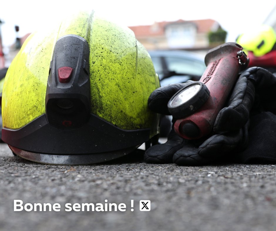 Les sapeurs-pompiers du #SDIS42 vous souhaitent une bonne semaine ! 🟡
#MondayMotivation