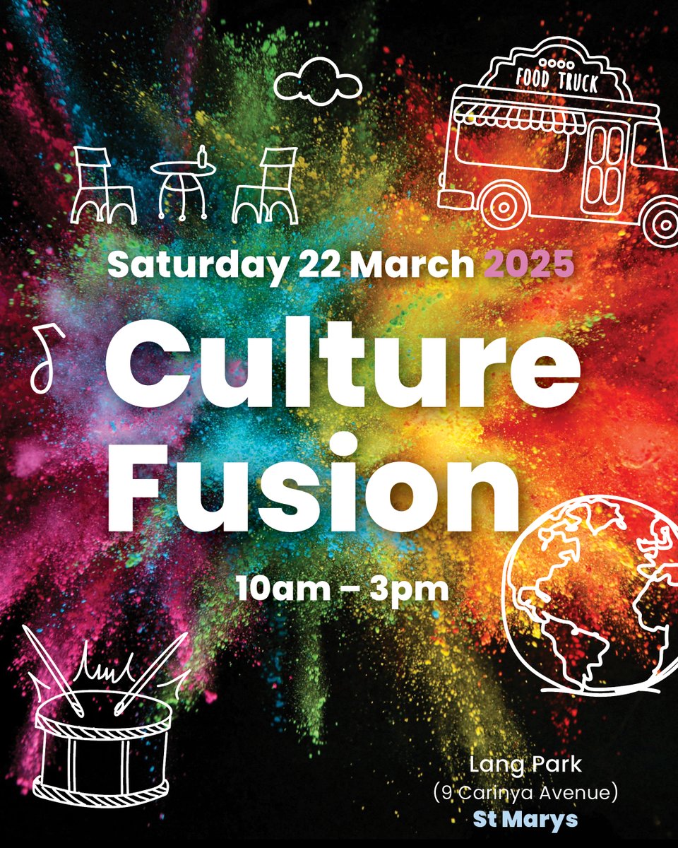 Happy Harmony Week! Celebrate with us at Culture Fusion, a fun free multicultural event on Saturday 22 March 2025 from 10am to 3pm at Lang Park. penrith.city/culturefusion