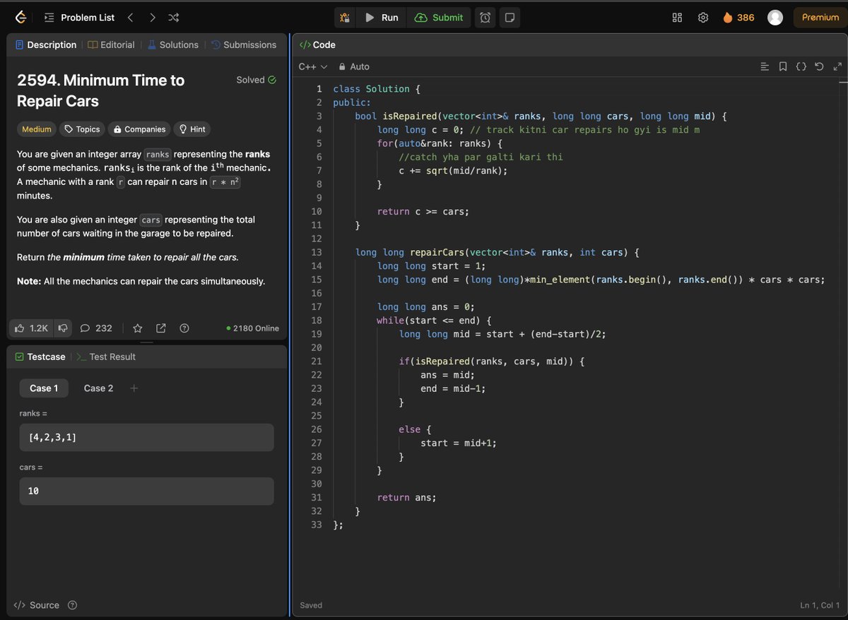 zakizaidi55's tweet image. Some days feel like a 'day off,' but it's just another round of chasing that perfect solution. #LeetCode #SoftwareEngineerLife #CodingGrind #TechJourney