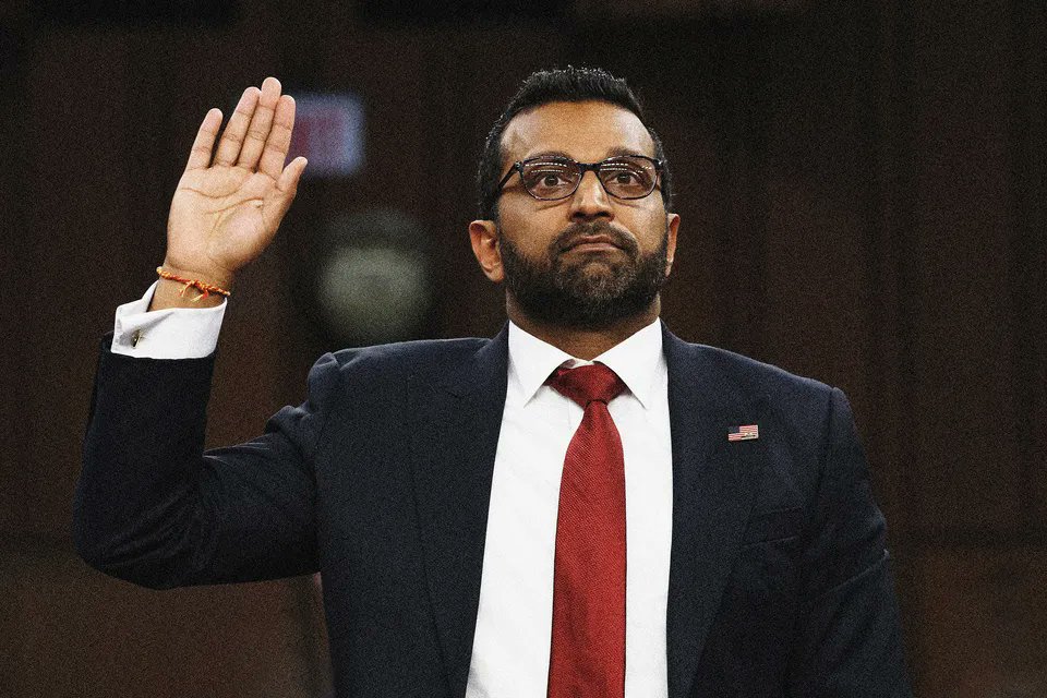 How is Kash Patel Doing???

1. He's not doing enough!
2. Give him a chance!