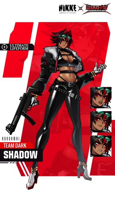 Shadow the hedgehog... in NIKKE?? 
