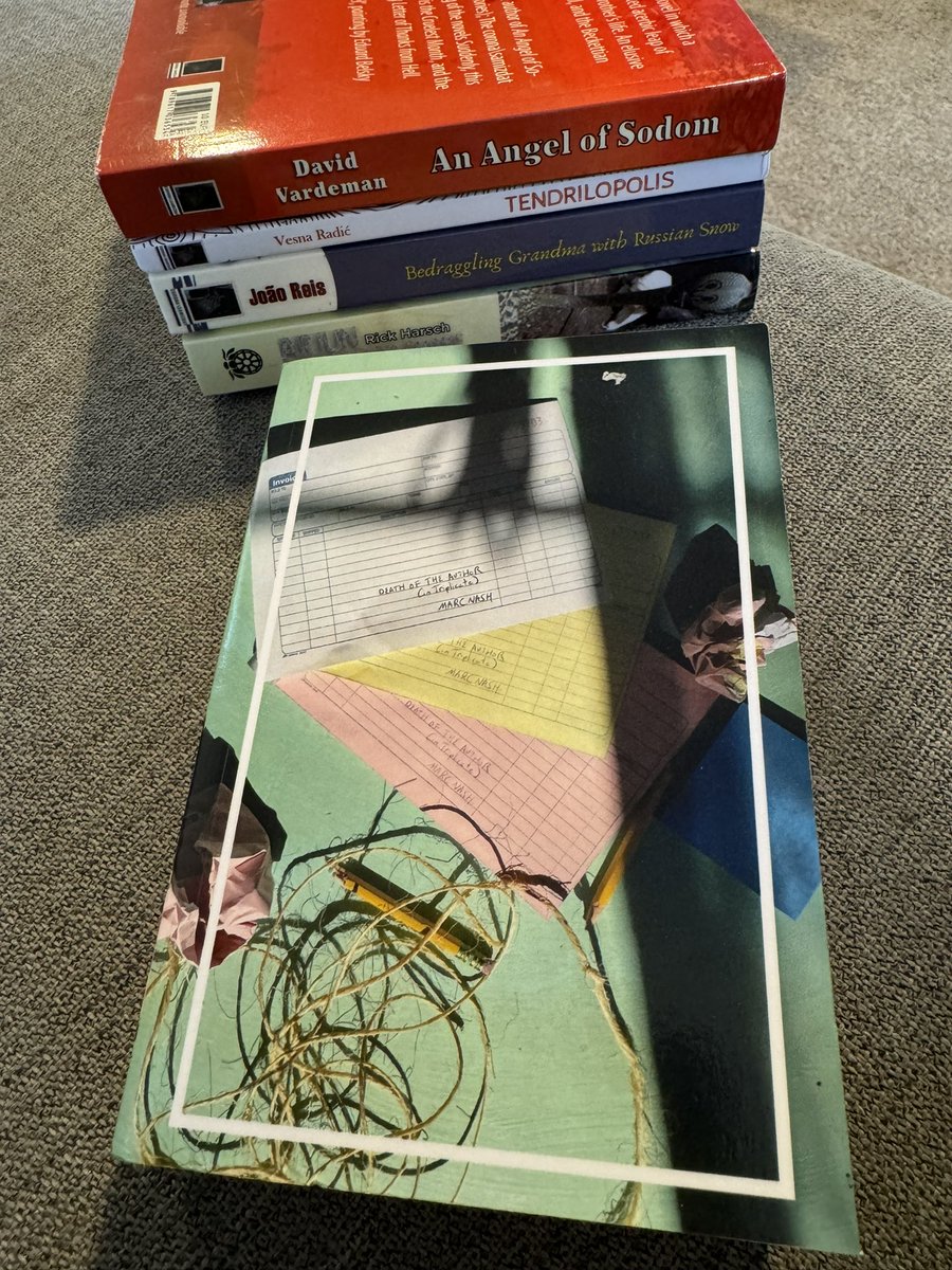 Hi, <a href="/21stCscribe/">MarcNash</a> - your book arrived! <a href="/CoronaSamizdat/">Corona\Samizdat ~ coronasamizdat.bsky.social</a>