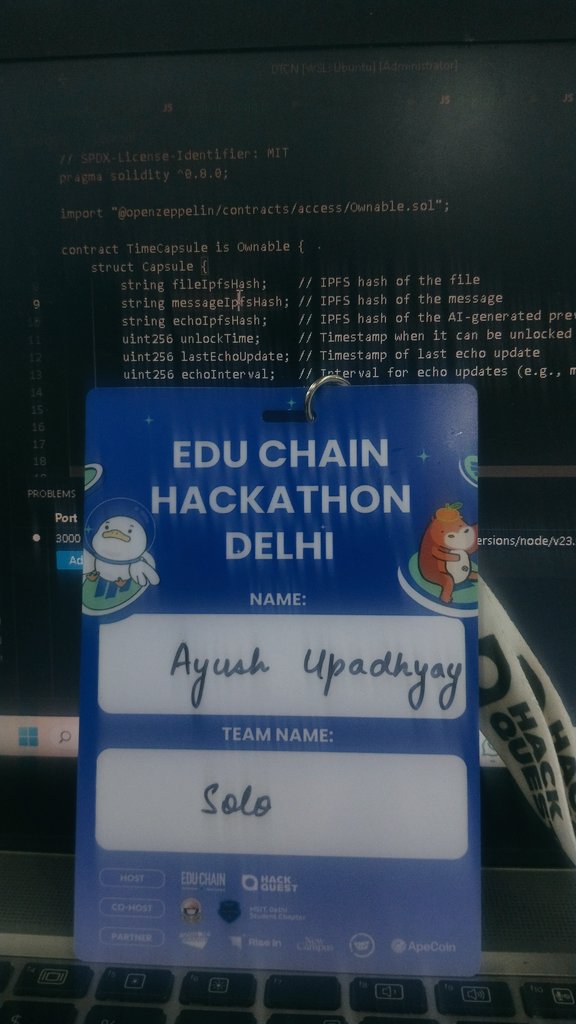 ayyush_02's tweet photo. Competing solo and got tag of team 💀😂web3 and BLOCKCHAIN rocks 💀💀💀💀💀 U can see this in web3 only full on chill mode #EDUBuild @HackQuest_ @educhain_xyz https://t.co/qiPxsYkBVk