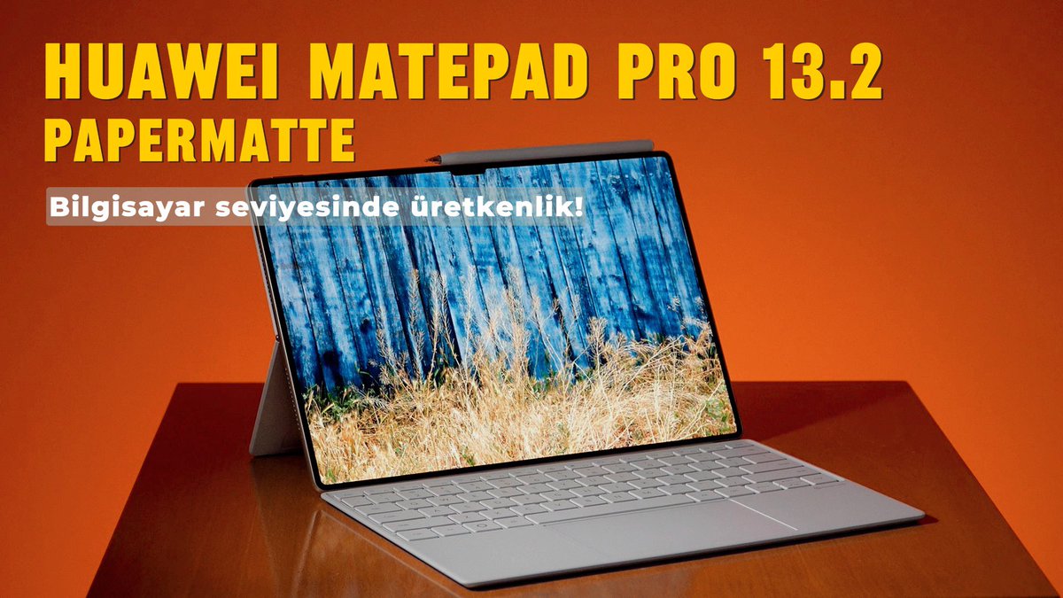 Ömer Serkan Bakır (@osbakir) on Twitter photo Huawei MatePad Pro 13.2 PaperMatte, ince ve hafif yapısı, gelişmiş ekran özellikleri ve bilgisayar seviyesinde üretkenlik araçlarıyla dikkat çekiyor. Bu yeni tabletin incelemesini YouTube kanalımda izleyebilirsiniz.
youtu.be/nMSMK3aKWUw?si…
<a href="/HuaweiTurkiye/">Huawei Türkiye</a> #işbirliği Huawei MatePad Pro 13.2 PaperMatte, ince ve hafif yapısı, gelişmiş ekran özellikleri ve bilgisayar seviyesinde üretkenlik araçlarıyla dikkat çekiyor. Bu yeni tabletin incelemesini YouTube kanalımda izleyebilirsiniz.
youtu.be/nMSMK3aKWUw?si…
<a href="/HuaweiTurkiye/">Huawei Türkiye</a> #işbirliği