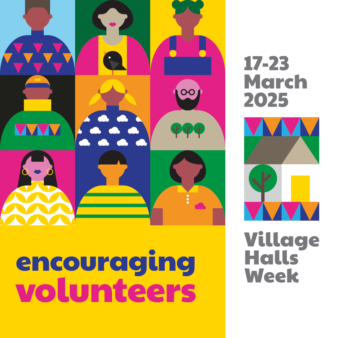 Its here!   #VillageHallsWeek 2025

Today we are hearing about the role of #volunteers in managing #villagehalls over the last century and encouraging others to get involved.

Check out the Blog from <a href="/beaton_olivia/">Louise Olivia Beaton</a> later this morning

<a href="/ACRE_national/">ACRE</a>   <a href="/Paul_ACRE/">Paul Dixon</a>