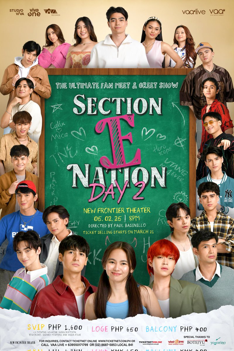 vaa_live's tweet image. DAY 2 SA MAY 2!!! 🎉

Dahil sa matinding demand, may DAY 2 na ang BIGGEST FAN MEET of the year! May 2, 2025 | New Frontier Theater.