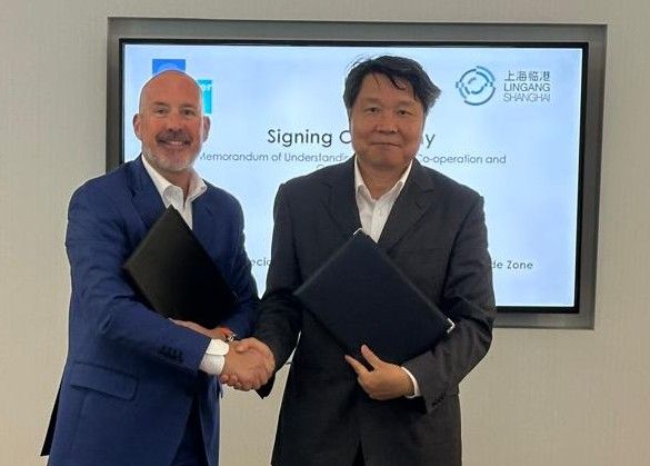 Building on the success of our recent engagements in China, we're excited to announce a strategic partnership with the Lingang Special Area of the China (Shanghai) Pilot Free Trade Zone, paving the way for further bilateral trade and enhance UAE-China economic cooperation.