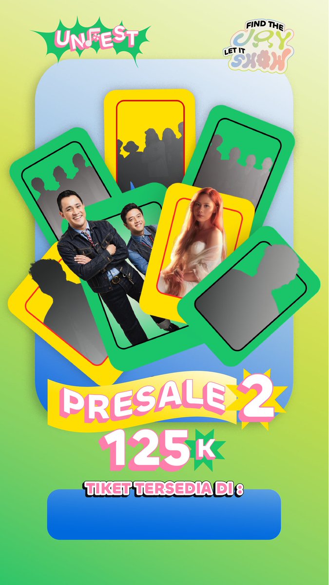 bwbabi's tweet photo. WTS TIKET UNFEST NONTON NADIN, HIVI, DAN GUEST STAR KEREN LAINNYA CUMA 125K‼️
Bisa COD di sekitar UNNES dan Semarang bawah✨
Buruan beli sebelum sold out!!! https://t.co/bneT2JHN3d