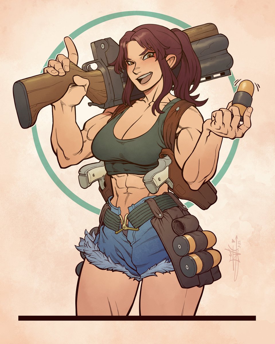 Revy from Black Lagoon

Did a bit of flat rendering since I haven't done that in a while