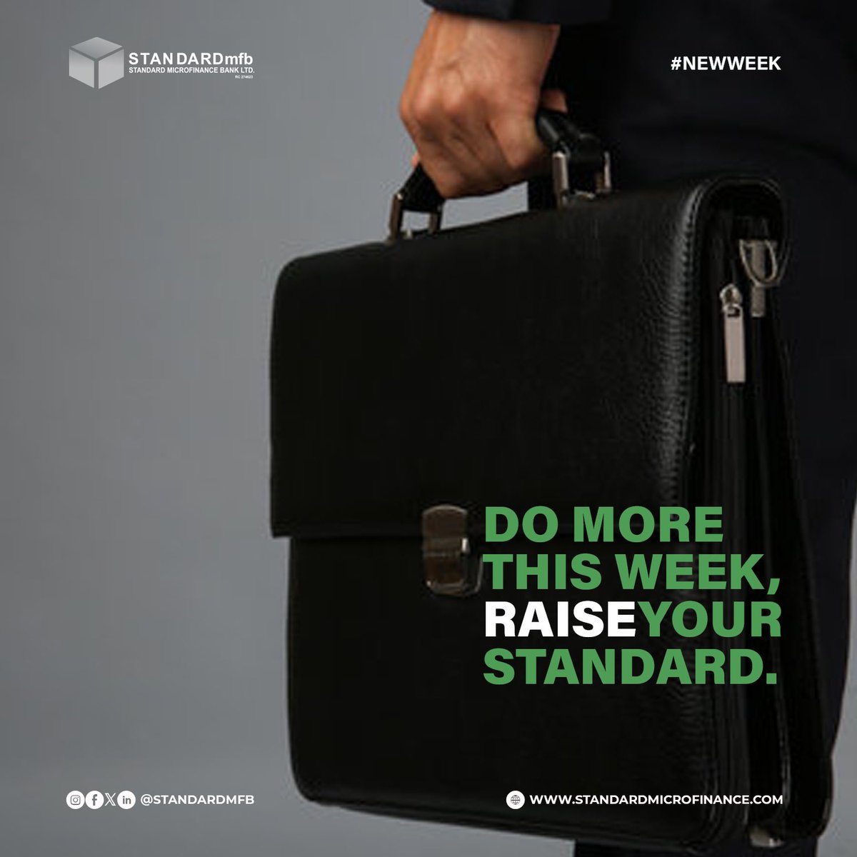 Standardmfb's tweet image. New Week🎉

Start your week with confidence, knowing StandardMicrofinanceBank has your back! Whether you’re saving for the future, growing your business, or need quick &amp;amp; reliable financial support, we’re here to make your financial dreams a reality.

#StandardMFB #NewWeekNewGoals