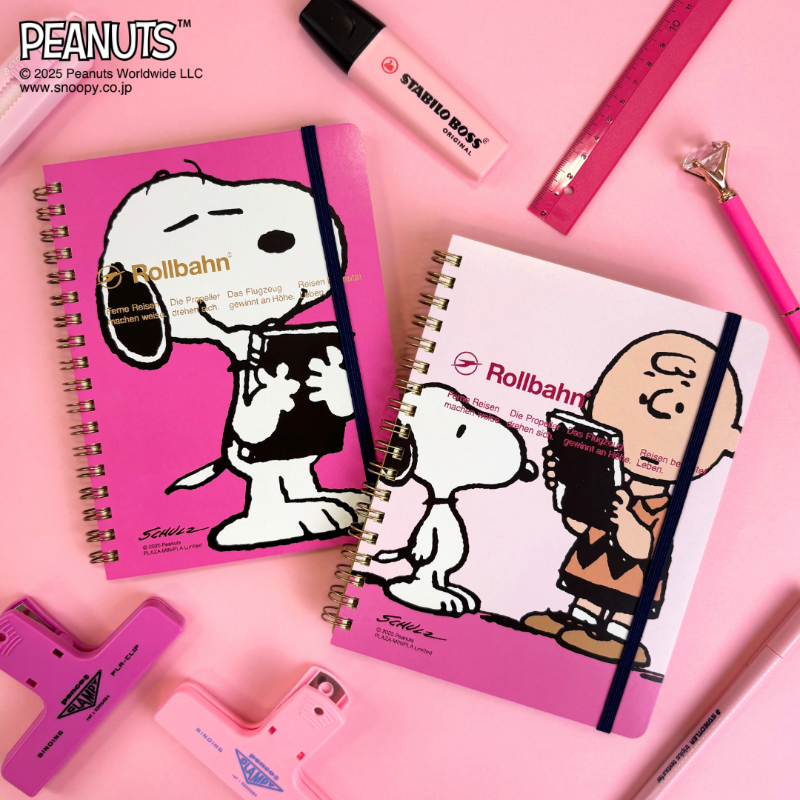 ❤PLAZA限定❤ #PEANUTS の仲間たちが大きくデザインされた「#Rollbahn