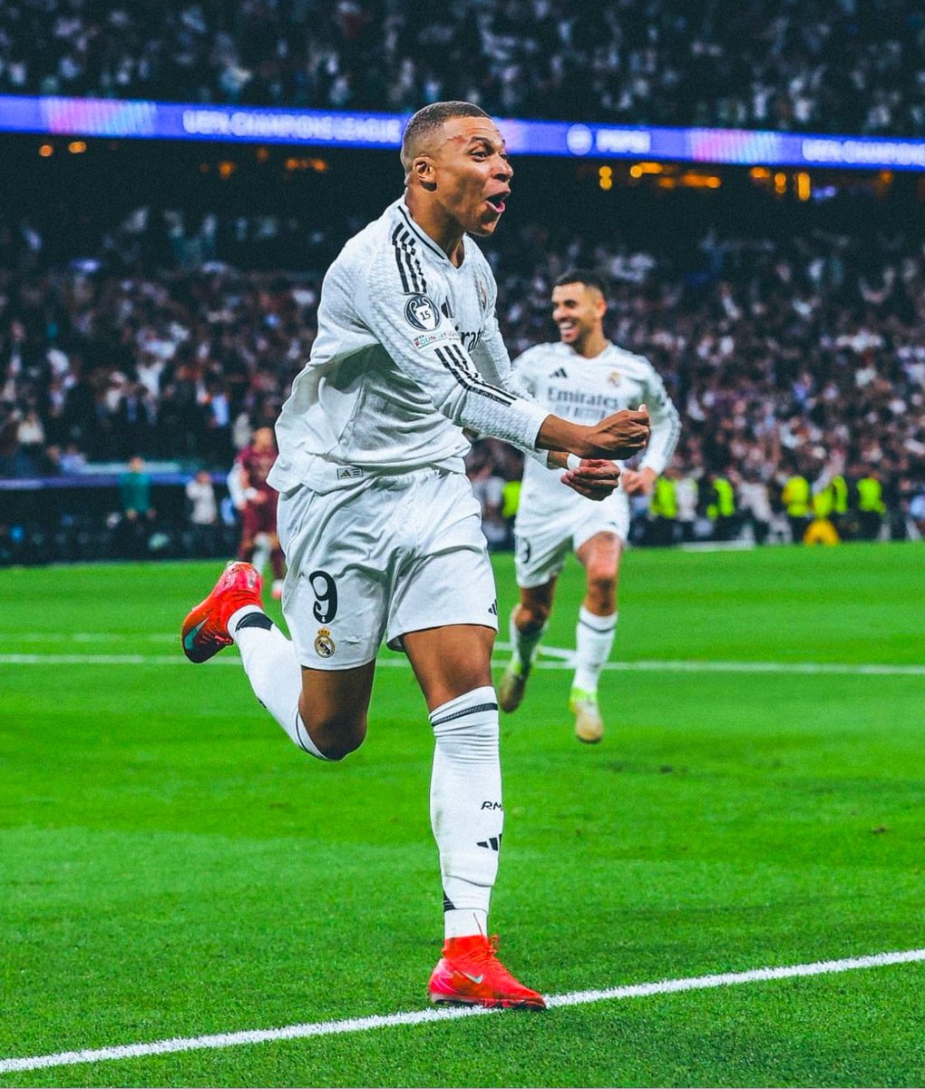 Kylian Mbappé’s first 31 goals for Real Madrid.

A thread