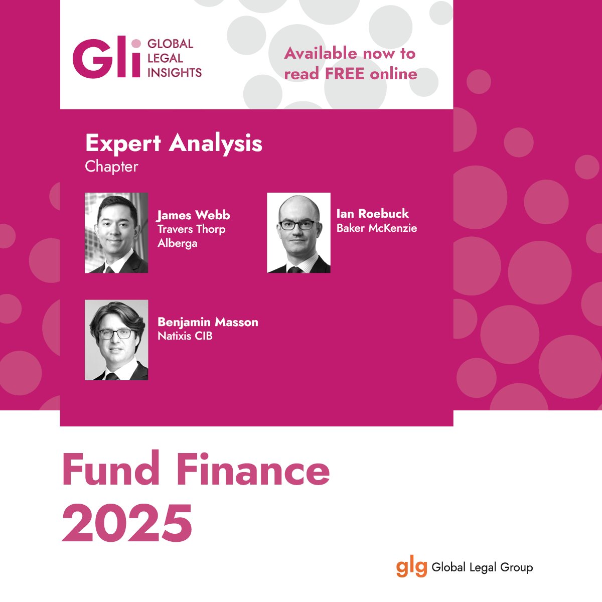 Global Legal Insights (@gli_glg) on Twitter photo How has the #fund #FinanceEcosystem in #Asia evolved in recent years to accommodate a more diverse range of fund finance solutions for #FundManagers?
Join Travers Thorp Alberga, <a href="/bakermckenzie/">Baker McKenzie</a> & <a href="/NatixisResearch/">Natixis Research CIB</a> to find out in GLI #FundFinance 2025➡️: obi41.nl/3xbu8tw3 How has the #fund #FinanceEcosystem in #Asia evolved in recent years to accommodate a more diverse range of fund finance solutions for #FundManagers?
Join Travers Thorp Alberga, <a href="/bakermckenzie/">Baker McKenzie</a> & <a href="/NatixisResearch/">Natixis Research CIB</a> to find out in GLI #FundFinance 2025➡️: obi41.nl/3xbu8tw3