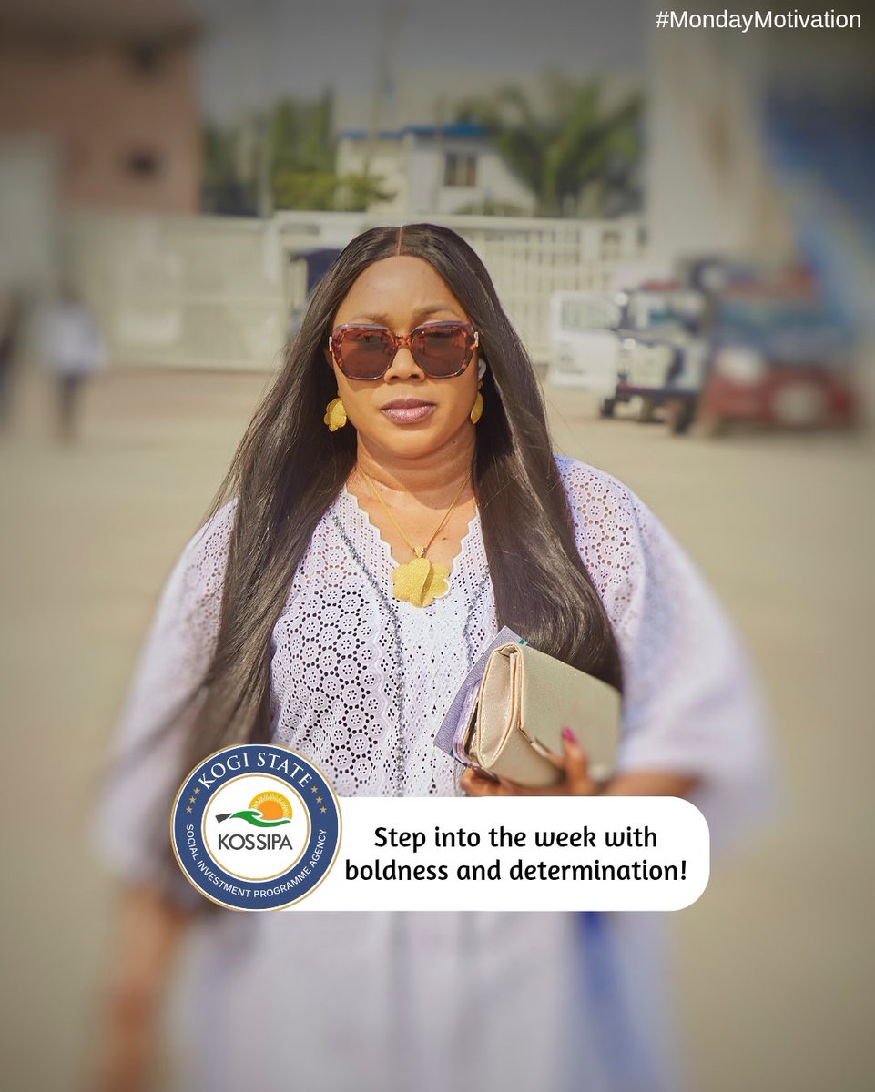 officialkossipa's tweet photo. A new week is an opportunity to push forward with confidence and purpose! Let boldness and determination guide your steps as you strive for excellence. #MondayMotivation #KOSSIPA #MyPeopleFirst https://t.co/WGxEZZkmAT