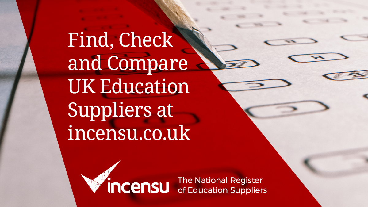🔍 Boost Confidence in School Procurement

Find, check, and compare trusted school suppliers effortlessly at Incensu.co.uk

📢 Join the thousands of schools already benefiting from a smarter way to source suppliers.

#schools #education #procurement #publicsector