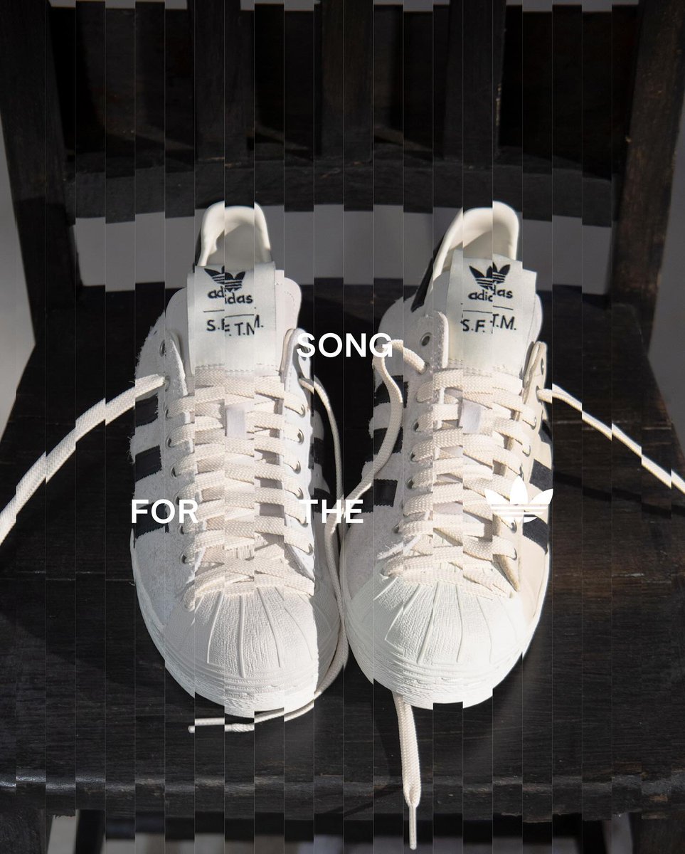 crossover_store's tweet photo. adidas Superstar shoes made in collaboration with Song for the Mute.

Now at #CROSSOVER The Exchange TRX and online at https://t.co/OqFKYDxesm.

#SFTMxADIDAS #SongForTheMute
#CROSSOVER @adidasoriginals https://t.co/U9m2fvISwU