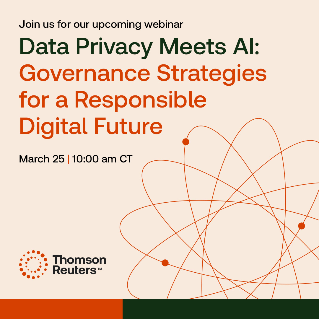 Participate in our expert panel's important discussion on Data Privacy and AI Governance. Discover practical strategies for responsible AI adoption and effective risk mitigation. Register today to secure your spot. ow.ly/qIO350VimBv