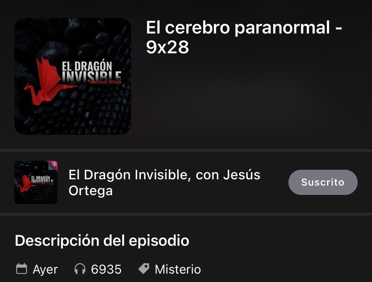 El dragón invisible ya prepara los sahumerios para venirse a Albacete a grabar con público el sábado 22 de marzo en el marco del Ciclo de literatura insólita Inusual. Hacia el minuto 43 hablamos de todo lo que hemos preparado. ¡No te vengas sin tu pala, <a href="/J_OrtegaRubio/">Jesús Ortega</a> !