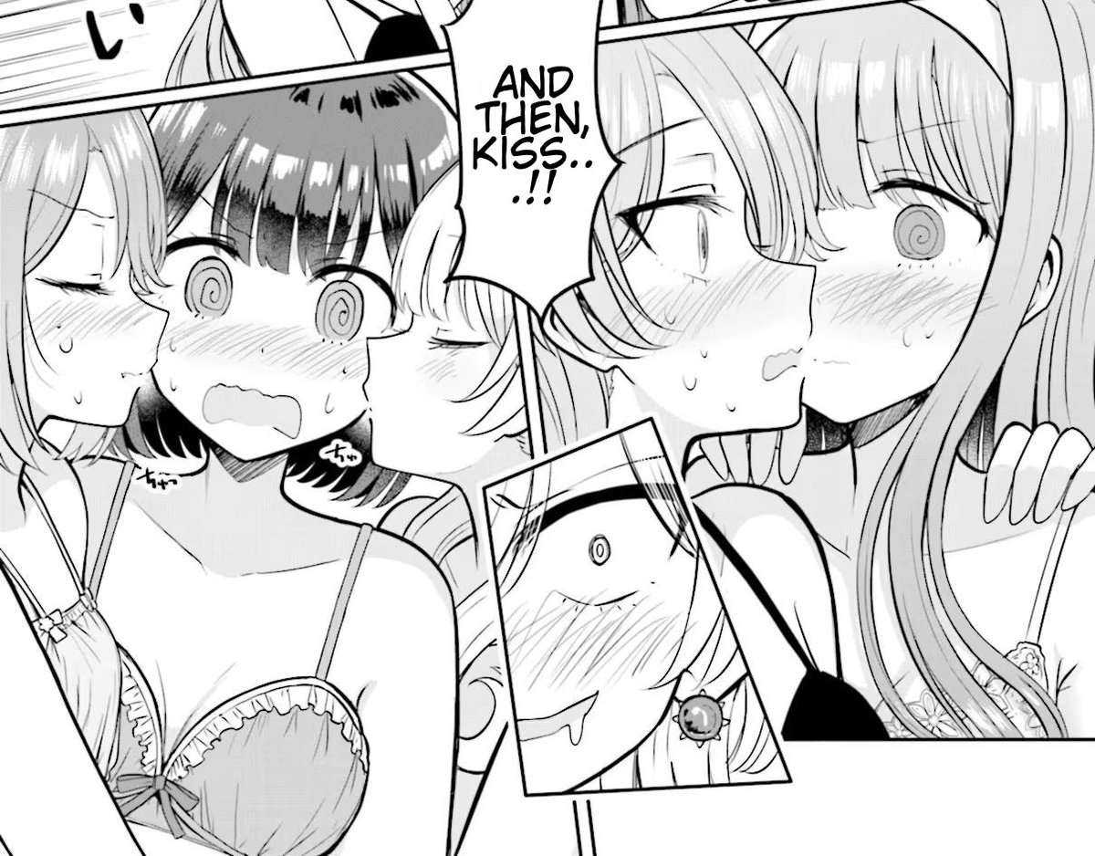 Evildeadfan102's tweet image. I read After Kissing Many Girls, I Became A Yuri Kisser chapter 12.   #AfterkissingmanygirlsIbecameayurikisser #chapter12 #yuri #lgbt