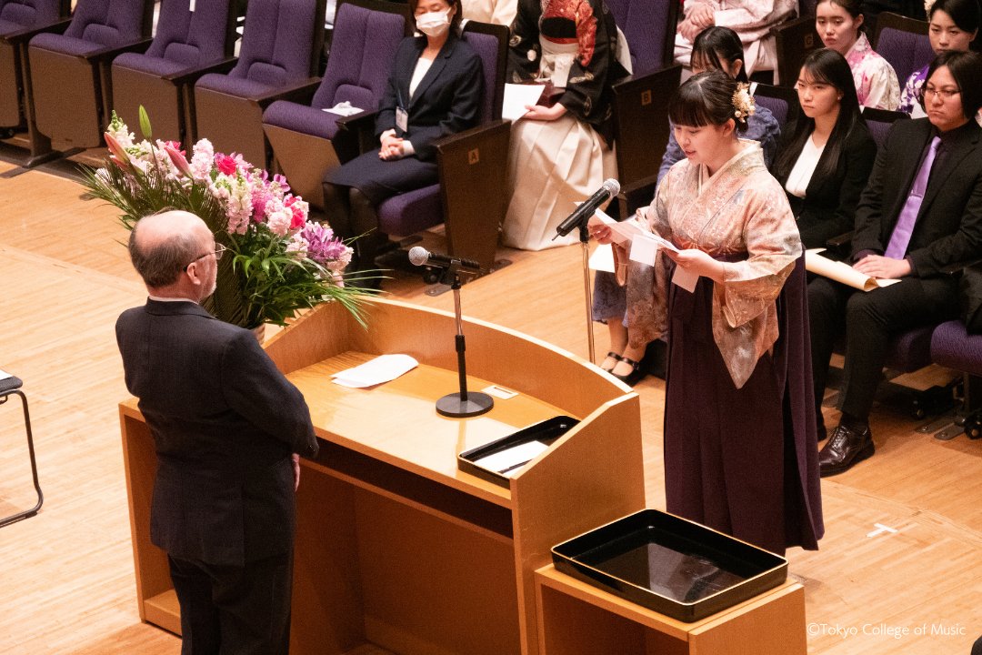 TCM_tokyo_ondai's tweet image. \🌸祝！卒業🌸 /

令和6年度 東京音楽大学 学部卒業式・大学院研究科修了式

2025年3月15日（土）
池袋キャンパス　100周年記念ホール

卒業生の皆さん、ご卒業おめでとうございます💐🌸🎓

🔻当日の様子はInstagramをチェック✅
instagram.com/tokyo_college_…