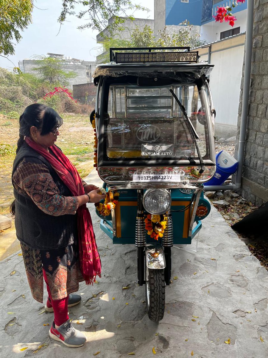SATTE_India's tweet image. South Asia's No.1 Travel Exhibition takes a meaningful step towards driving change.

This Women's Day, SATTE, in collaboration with SOS Children's Villages of India, is empowering 14 resilient women from Delhi by sponsoring E-rickshaws—helping... 

(1/4) #SATTE