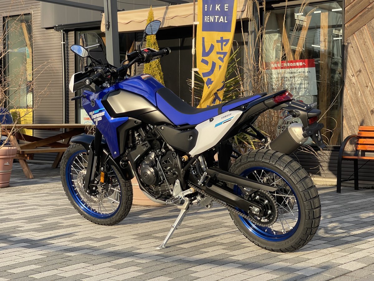 YSP42179770's tweet image. 新型Tenere700 ブルーも入荷しました！

水色は4月頃入荷予定となっております。
今なら2024年モデルとの比較も可能です！

気になる方は是非当店まで！

＃Tenere700 ＃YAMAHA ＃ヤマハ