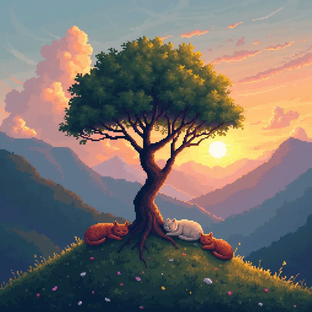 Pure8Bit's tweet photo. 🌲 https://t.co/DStc0a2arW