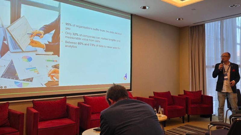 DATAMITE_EU's tweet photo. 🚀DATAMITE at the #DataSpacesSymposium
Marcin Płóciennik from @pcss_psnc led the Agriculture session and presented the PSNC use case in DATAMITE as an example of how data spaces can improve the agricultural sector's needs for better data use and #DataMonetisation. https://t.co/Q44Zhq4gXu