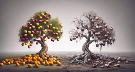 Davji's tweet photo. A good tree cannot bear bad fruit, and a bad tree cannot bear good fruit (Matthew 7:18). 

The Social Health Authority (SHA) is a bad tree—planted and watered by the former CS Health and state cartels. Expecting it to bear good fruit is wishful thinking. It is rotten at the root and cannot deliver the healthcare reforms Kenyans desperately need.