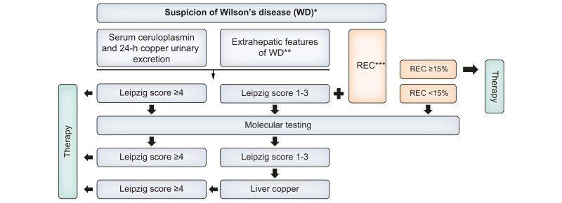 Journal of Hepatology (@jhepatology) on Twitter photo 🆕CPG❕
EASL-ERN Clinical Practice Guidelines on Wilson’s disease
✅Evidence-based recommendations for hepatologists, neurologists, GPs, pediatricians & all involved in #WD care
Full text here: bit.ly/42aw1vA
#LiverTwitter
<a href="/EASLnews/">EASLnews</a>
<a href="/EASLedu/">EASL Education</a>
<a href="/ERN_RARE_LIVER/">ERN RARE LIVER</a> 🆕CPG❕
EASL-ERN Clinical Practice Guidelines on Wilson’s disease
✅Evidence-based recommendations for hepatologists, neurologists, GPs, pediatricians & all involved in #WD care
Full text here: bit.ly/42aw1vA
#LiverTwitter
<a href="/EASLnews/">EASLnews</a>
<a href="/EASLedu/">EASL Education</a>
<a href="/ERN_RARE_LIVER/">ERN RARE LIVER</a>