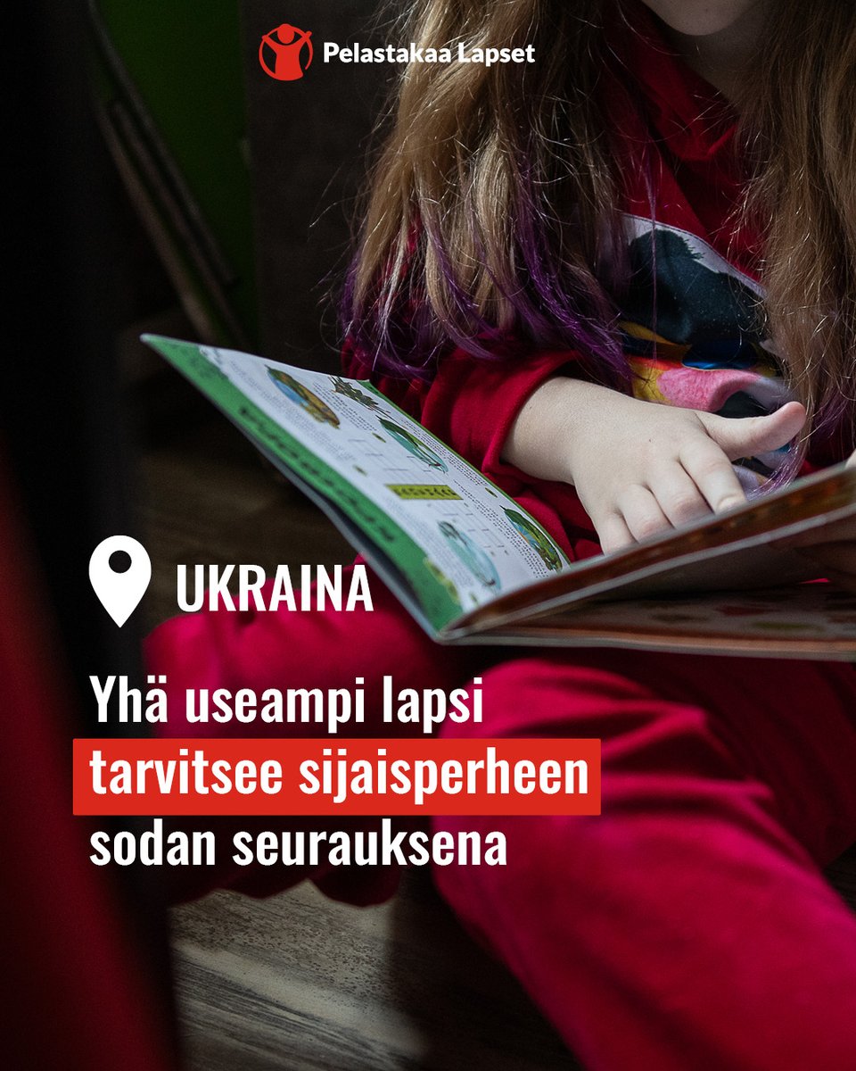 Ukrainassa tarvitaan koulutettuja sijaisvanhempia, jotta laitoksissa asuvat lapset pääsevät perhehoidon piiriin. Kolme vuotta kestäneen sodan vuoksi yhä useampi lapsi elää ilman vanhempiaan ja on siksi riskissä joutua lastensuojelun laitoksiin.

Lue lisää: bit.ly/3FMzqYA