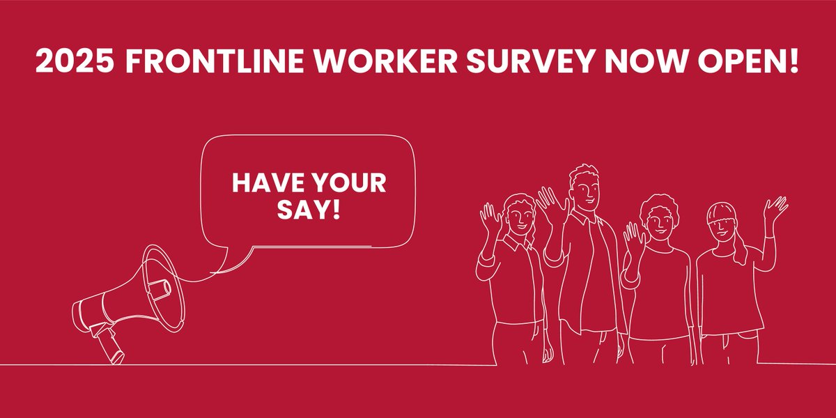 Our 2025 #FrontlineWorkerSurvey is your chance to tell us what’s really happening in the sector. Last year, 1,050 of you shared your stories, giving us crucial insights. 

Please take a few moments to fill out this year’s survey &amp; make a real difference.

loom.ly/0p_5GOQ