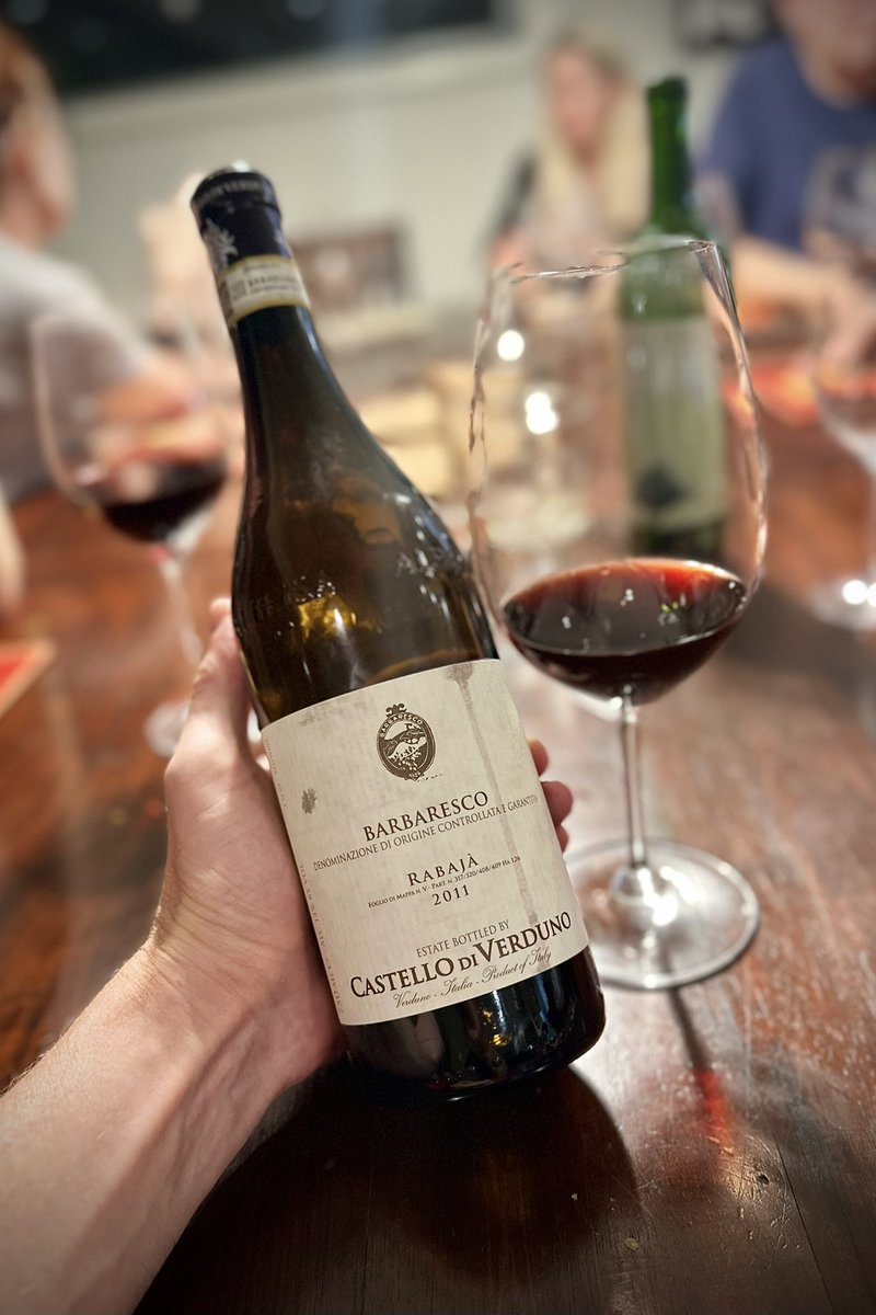This was an exceptional Barbaresco. No surprise when it’s from a great vintage, and one of the finest vineyards in the entire region. Castello di Verduno Barbaresco Rabajà 2011. I last drunk this almost a decade ago, and it has gained even more weight &amp; richness.