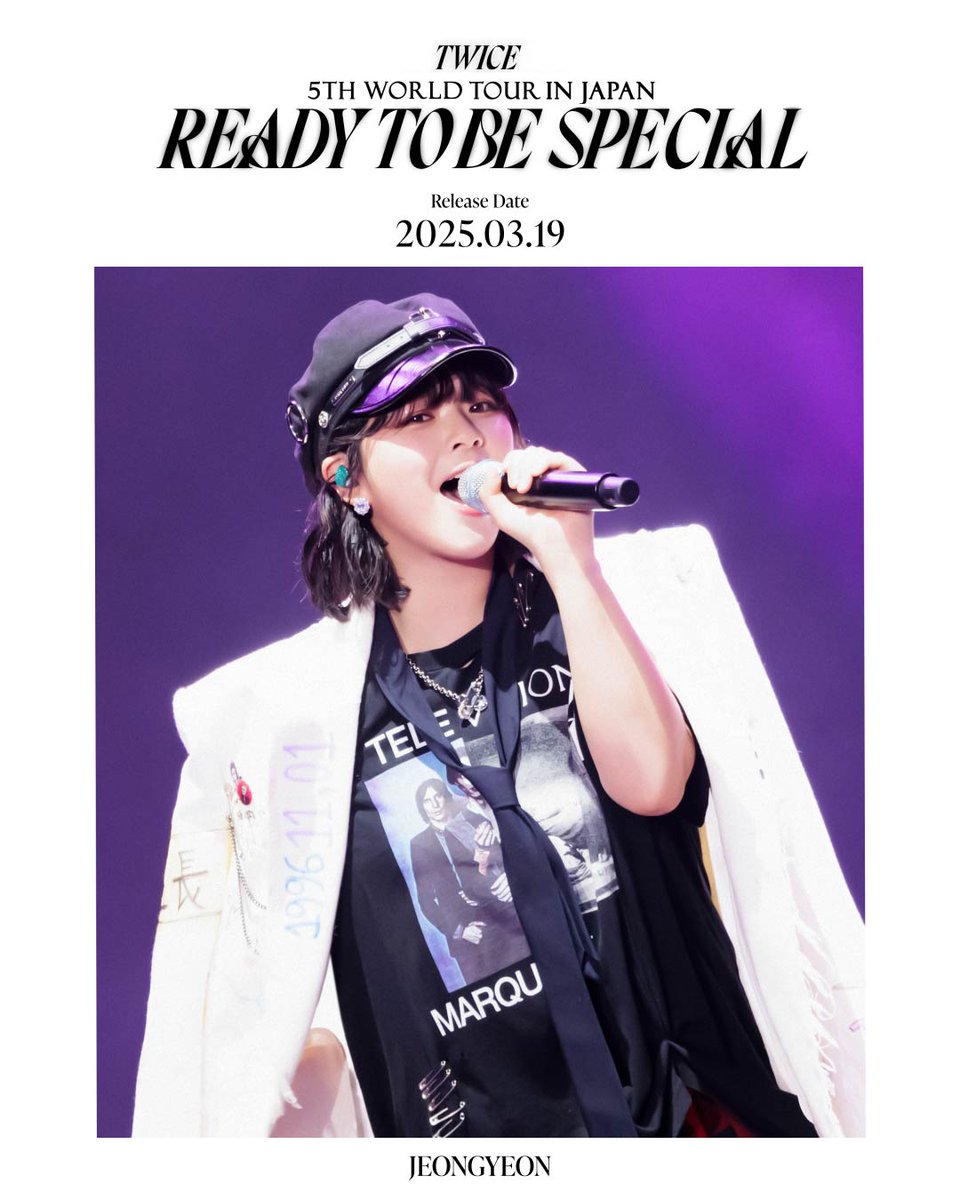 TWICE LIVE DVD & Blu-ray『TWICE 5TH WORLD TOUR 'READY TO BE' in