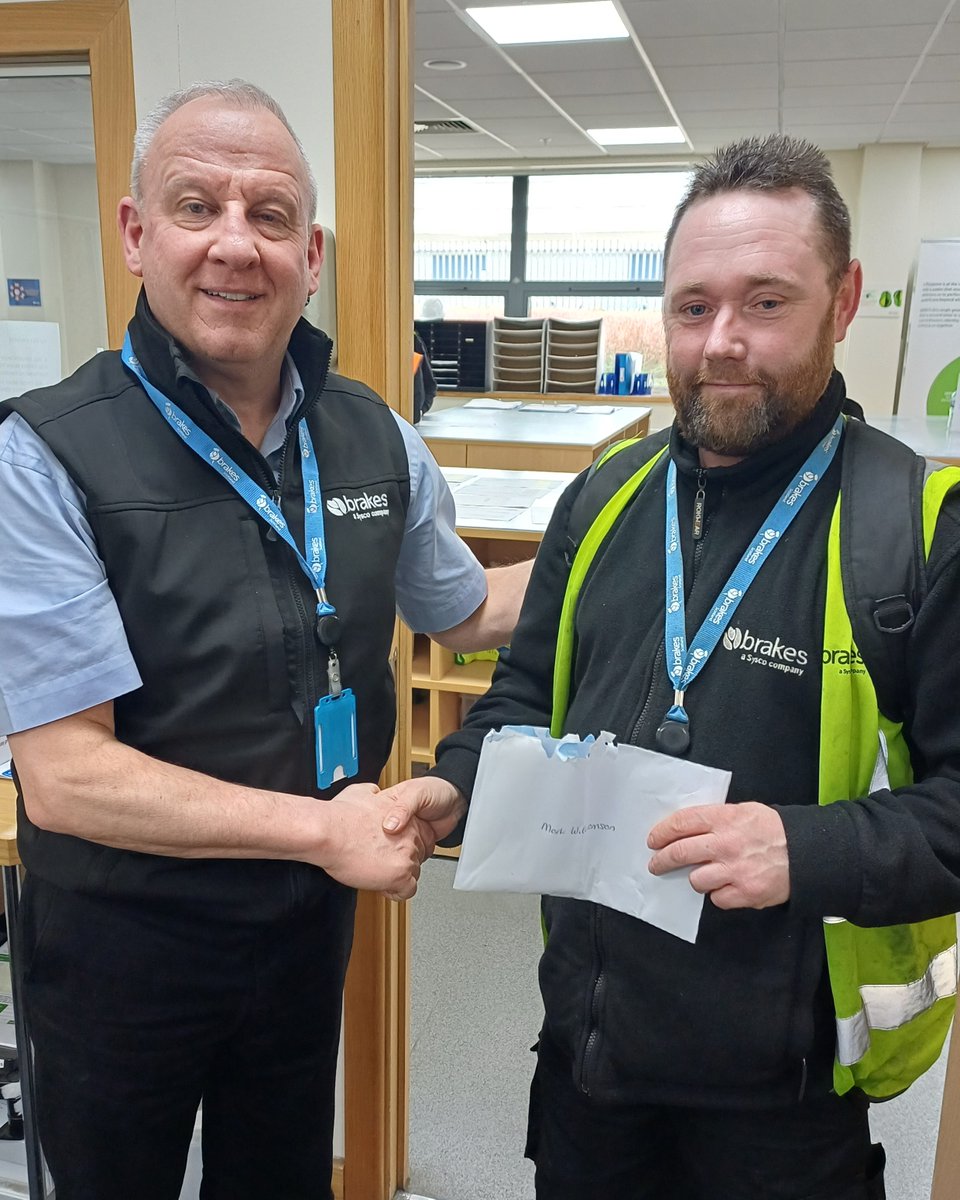 Congratulations to our driver, Mark Williamson, on his Bravo Award!  🏆

Mark managed to talk a member of public off a bridge, who was attempting to take her own life. 💚

Heroes don't always wear capes; sometimes, they're behind the wheel 🚚 

#EmployeeRecognition #EverydayHero