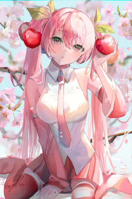 完熟#初音ミク #桜ミク 