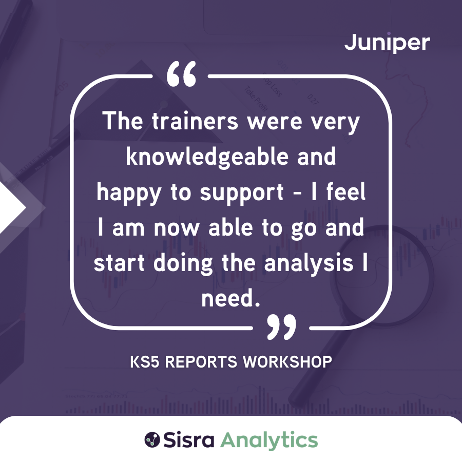 If you want to get more out of the reports in <a href="/SisraAnalytics/">Sisra Analytics @ Juniper Education</a>, our KS5 Reports Workshop is perfect for you! Join me and <a href="/HelenSisra/">Helen Conley</a> this Thursday to learn how to navigate reports efficiently, plus get time-saving tips to spot underachievement. 
Book here: trainingcentre.junipereducation.org/enrol/index.ph…