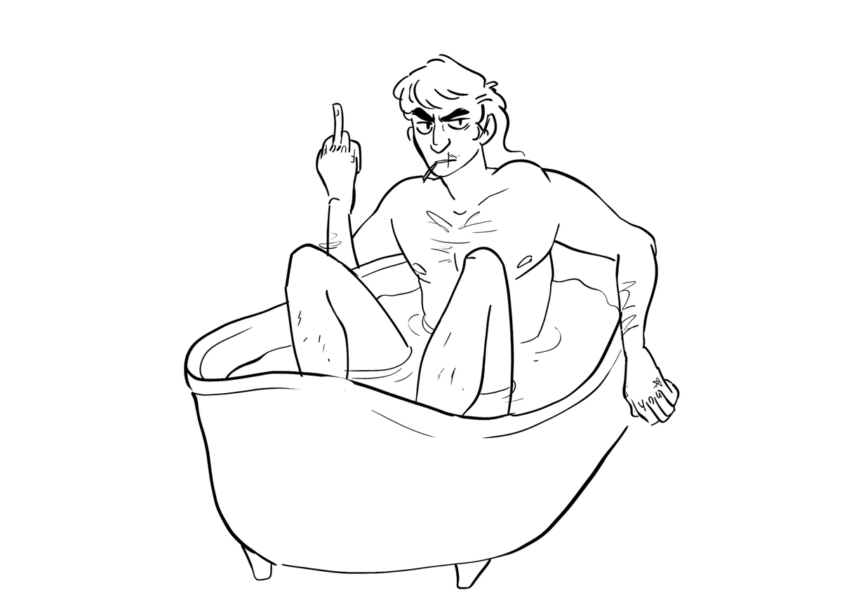 DarkHeta's tweet photo. don't have power to draw even if i really want to... Help

Punk in a bowl, by the way https://t.co/Gcg67KE1zV
