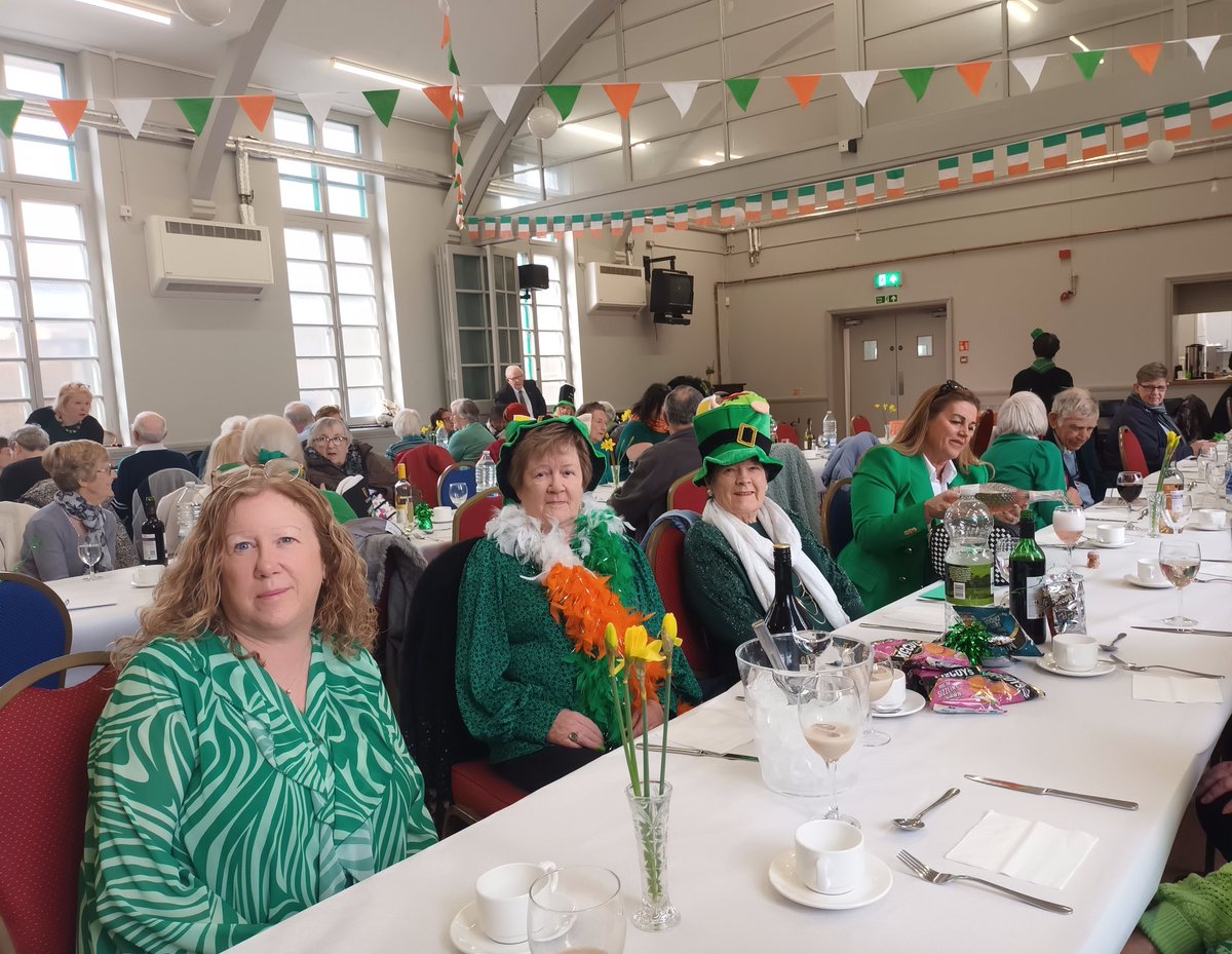 Looking forward to welcoming you all to the Lewisham Irish Centre today for a great St. Patrick’s Day celebrations.