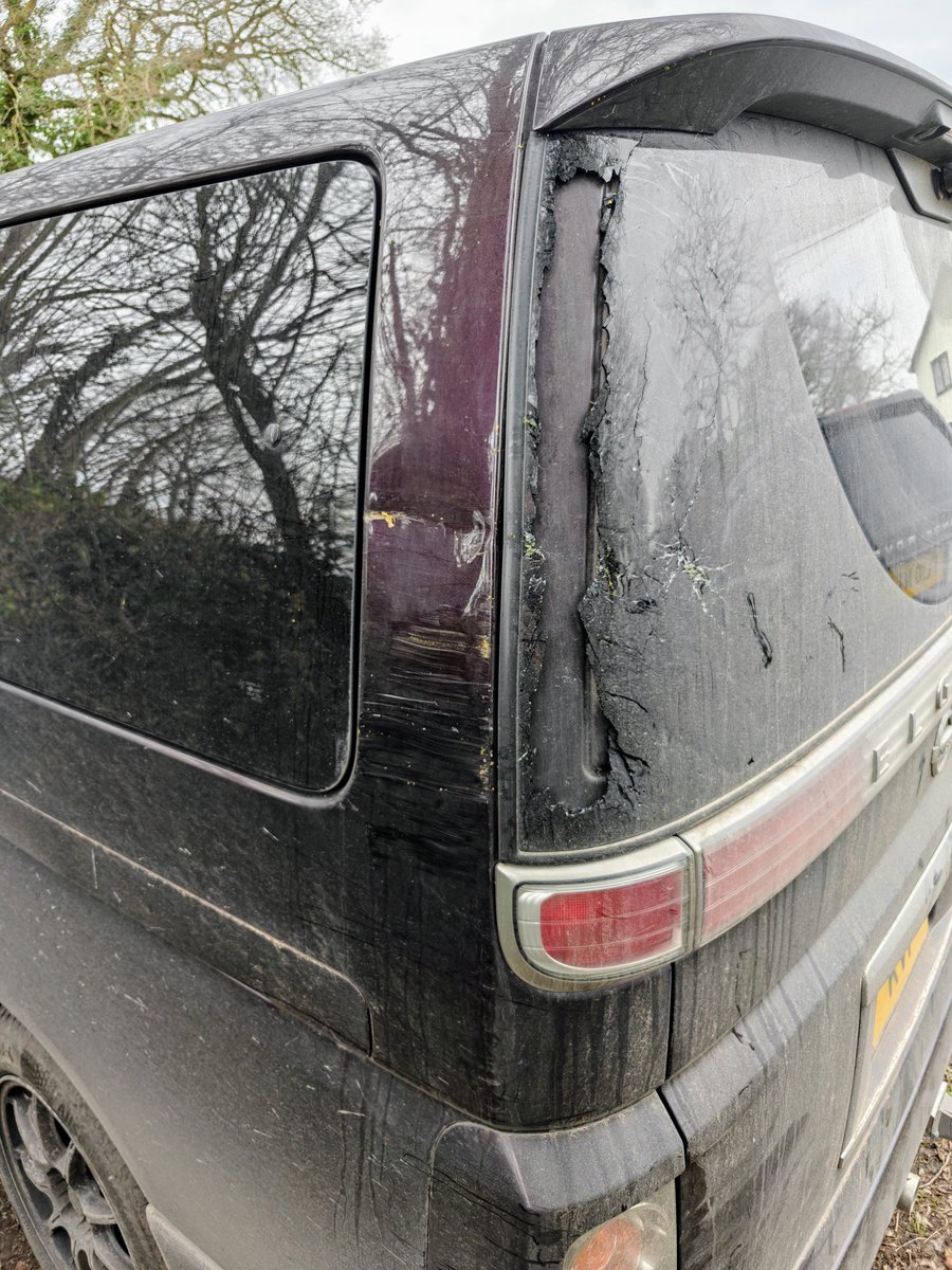 Well, it was a mixed weekend.

On one hand, I finally got the E82 back on the road after sitting on the lawn for 2.5 months with broken suspension and took it on an awesome road trip to Dartmoor with friends.

On the other...well see the last photo.