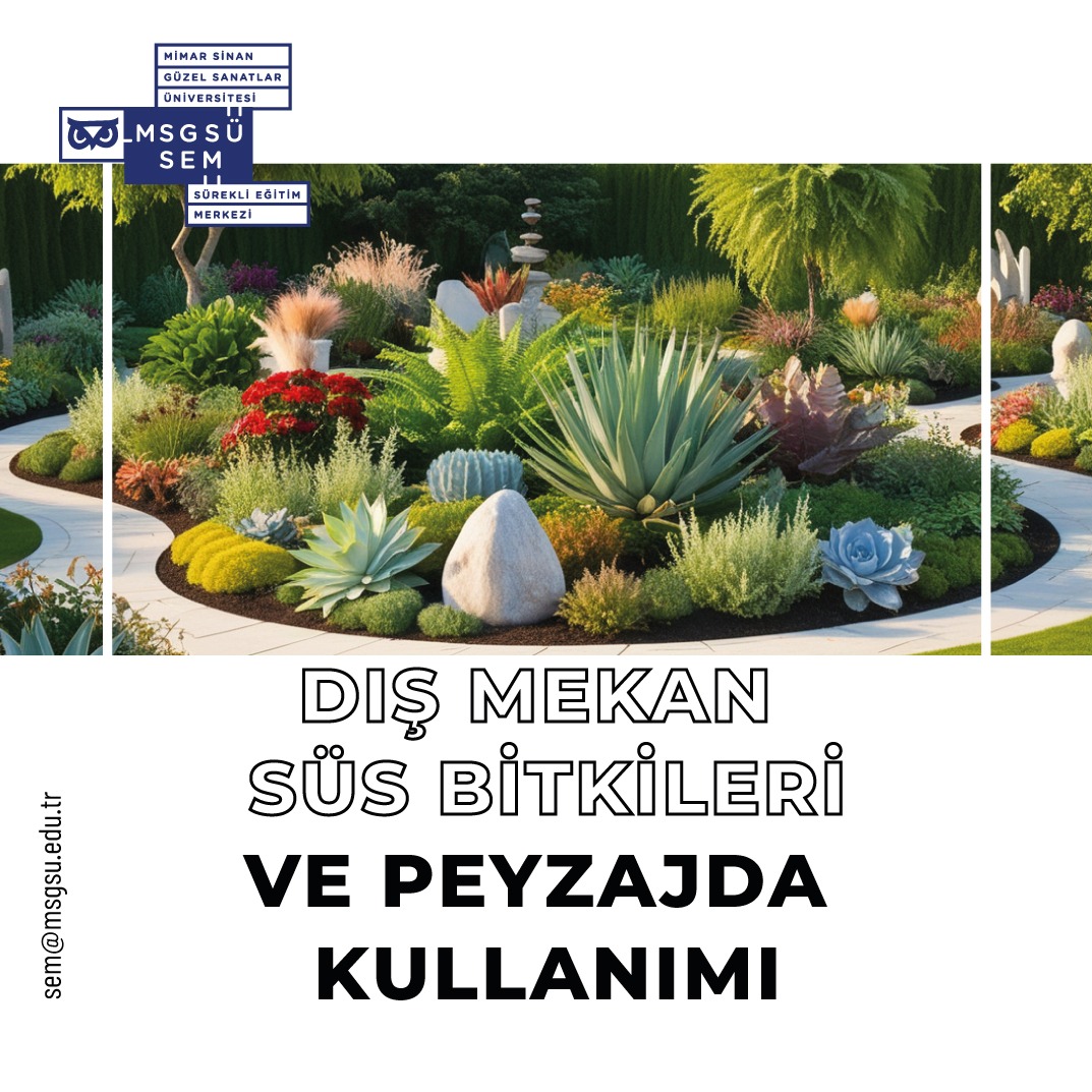 MSGSÜSEM (@sem_msgsu) on Twitter photo Sürekli Eğitim Merkezi’mizde Mehlika Afra CEBECİ tarafından verilen ‘‘Dış Mekan Süs Bitkileri ve Peyzajda Kullanımı’’ Eğitim Programımızın ön kayıtları devam ediyor. 👏🦉
📌 Kayıt işlemleri
☎️ 0212 393 34 85
🔗 Bağlantı adreslerimiz; sem@msgsu.edu.tr
sem.msgsu.edu.tr/course/dis-mek… Sürekli Eğitim Merkezi’mizde Mehlika Afra CEBECİ tarafından verilen ‘‘Dış Mekan Süs Bitkileri ve Peyzajda Kullanımı’’ Eğitim Programımızın ön kayıtları devam ediyor. 👏🦉
📌 Kayıt işlemleri
☎️ 0212 393 34 85
🔗 Bağlantı adreslerimiz; sem@msgsu.edu.tr
sem.msgsu.edu.tr/course/dis-mek…