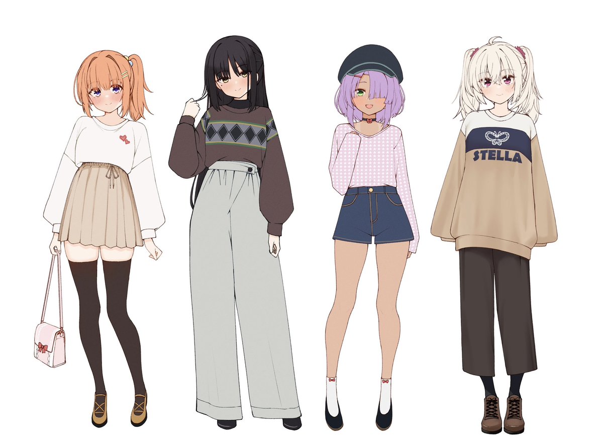 TFT7822's tweet photo. 前回の捏造私服シリーズ（ステラ） https://t.co/R5p01HiYBn