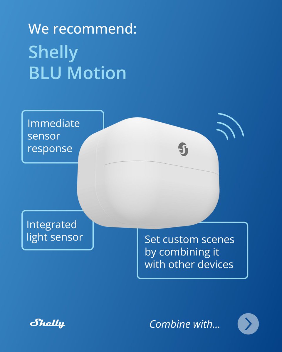 shelly_IoT's tweet image. 🌙 Make Bedtime Easy 🌙

No more struggles! Shelly automates lights, blinds &amp;amp; ambiance for a perfect sleep setup: 
✨ BLU Motion 💡 Dimmer Gen3 / Wave Pro 🏡 2PM Gen3 / Wave Shutter 🌈 DUO RGBW 

Rest easy: shorturl.at/Fm1o4

#ShellySmartHome