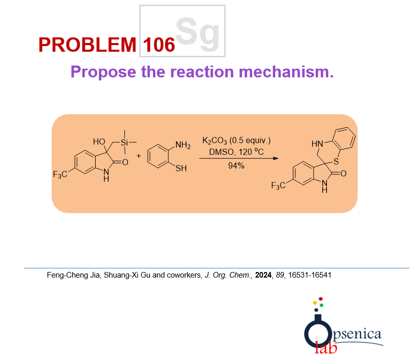 OpsenicaLab's tweet photo. Let's start this week with a mechanism!

#MechanismMonday #OrgChem #Heterocycles https://t.co/COzNpa0xKl