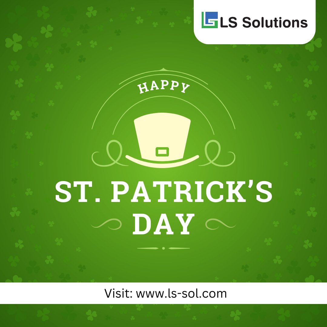 lssolutions_us's tweet image. Happy St.Patrick&apos;s Day

#lssolutions #stpatricksday #march17th #stpatricksday2025