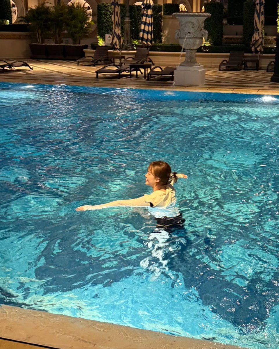 There's something about swimming at night that feels so refreshing and freeing. The cool water, the quiet atmosphere, and the peaceful vibe make every moment special. It’s the perfect way to unwind and enjoy the night.