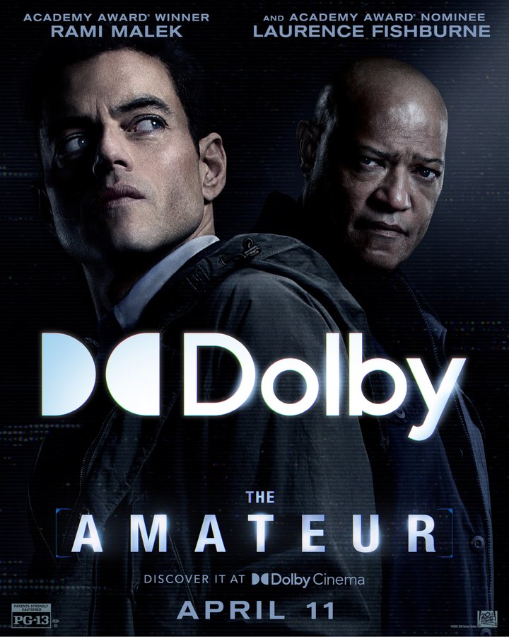 The Amateur Dolby Cinema poster