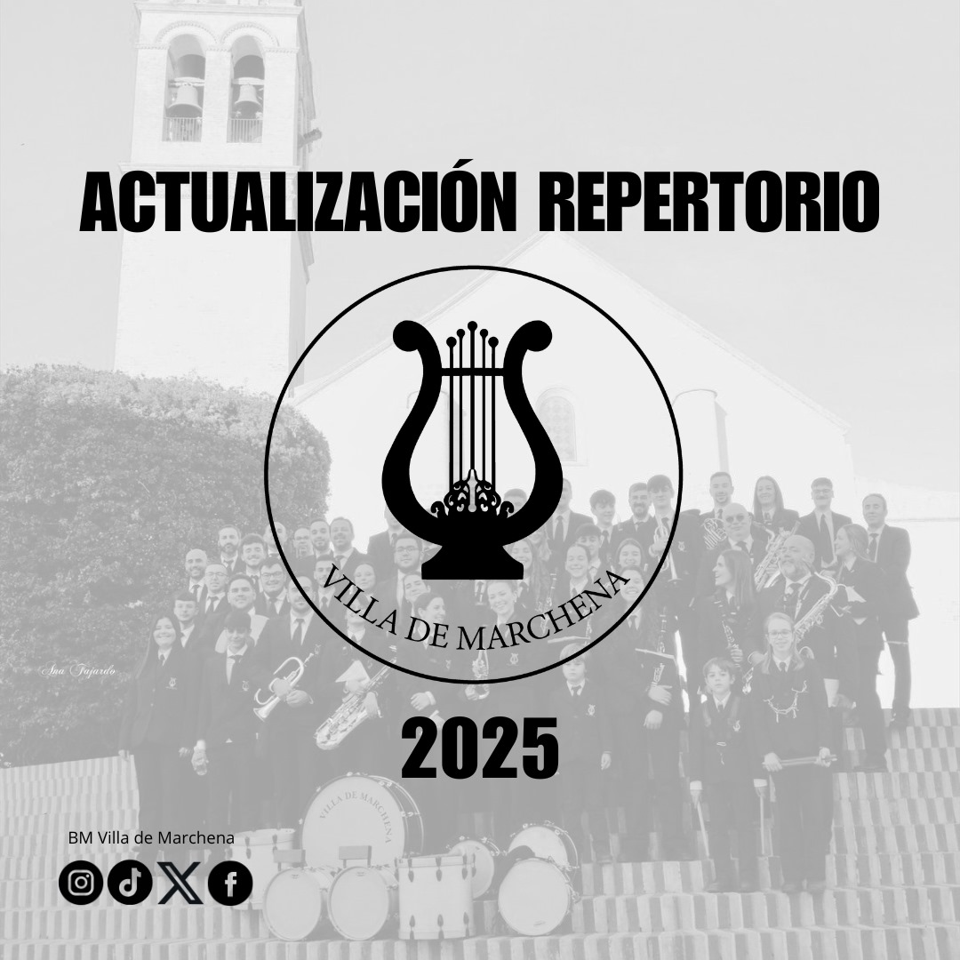 BandaVilladeM's tweet image. 🔴🔔🎺 ¡Repertorio para esta Semana Santa 2025! 🎶✨

Hemos actualizado nuestro repertorio para esta Semana Santa 2025. Nuevas marchas, más sentimiento y la misma devoción de siempre.

🎶🔥 ¡Este año suena diferente! 🔥🎶

#SemanaSanta2025  #suenalavilla #villademarchena