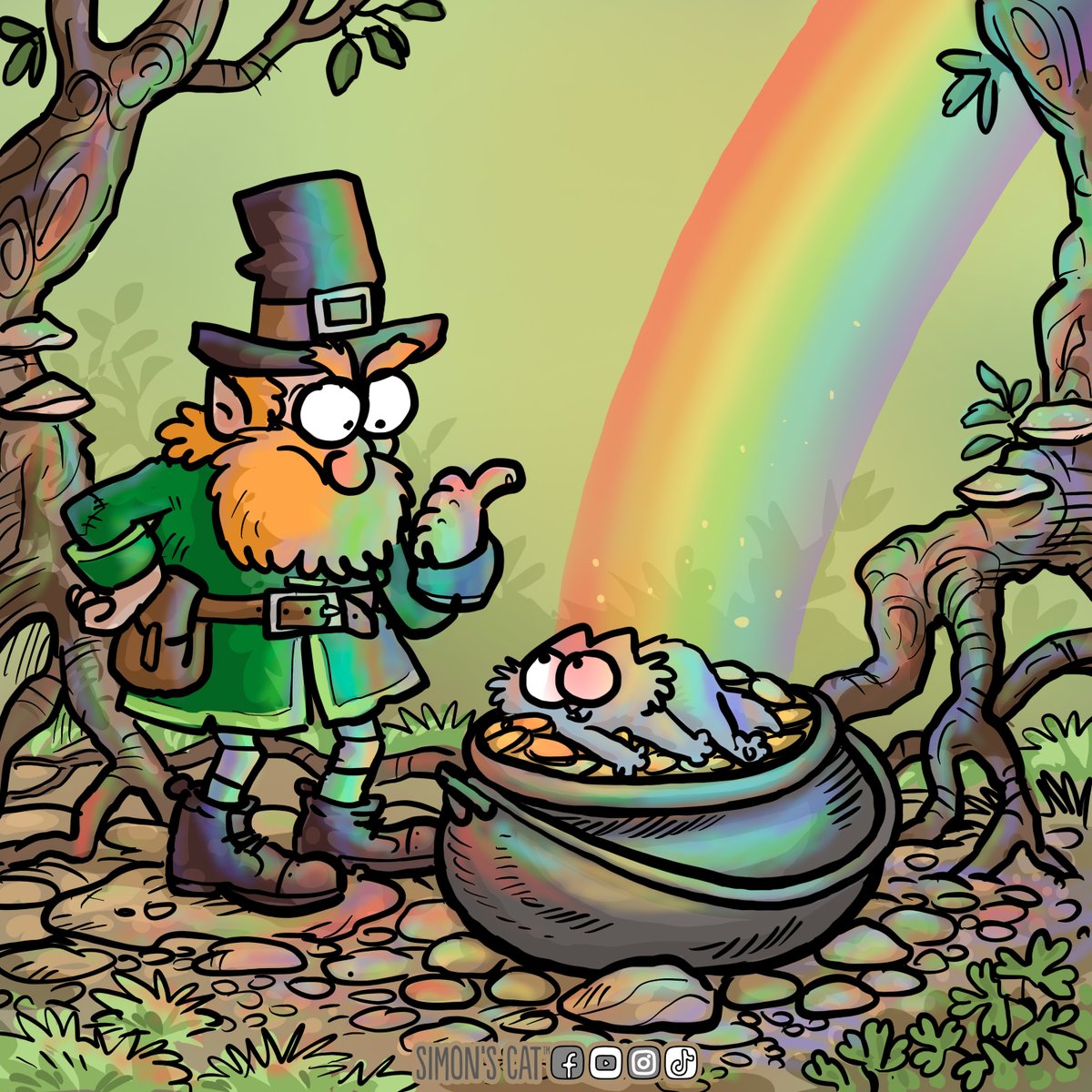 Happy #saintpatricksday 💚 😽